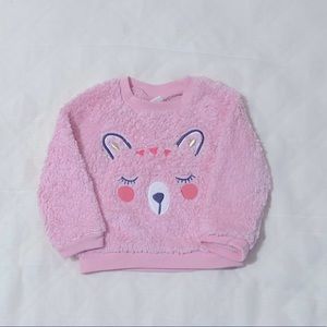Gymboree brand.Baby girl sweater colour baby pink